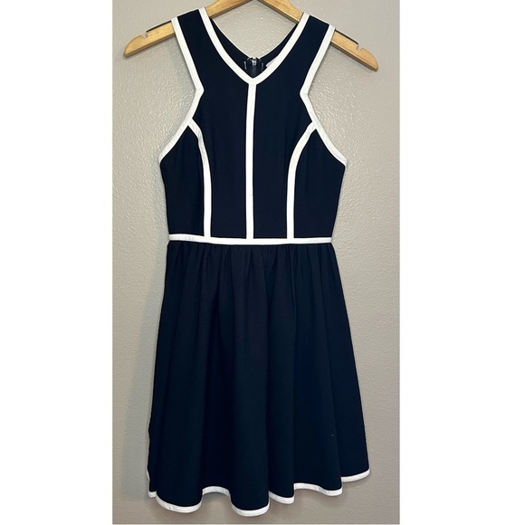 Keepsake The Label Flash Back White and Black Mini Dress - Picture 6 of 9